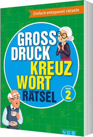 Großdruck Kreuzworträtsel Band 2 Cover des Buches „Großdruck Kreuzworträtsel Band 2“
