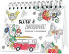 Cover des Buches „Glück & Zufriedenheit. Ausmalen - Aufstellen - Entspannen“