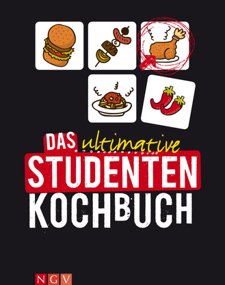 Cover des Buches „Das ultimative Studentenkochbuch“