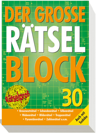 Der große Rätselblock 30 Cover des Buches „Der große Rätselblock 30“