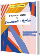 Budgetplaner für Studierende & Azubis Cover des Buches „Budgetplaner für Studierende & Azubis“