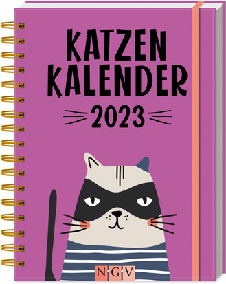 Cover des Buches „Katzenkalender 2023“