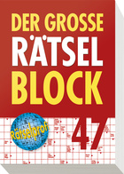 Der große Rätselblock 47 Cover des Buches „Der große Rätselblock 47“