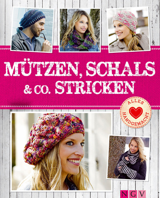 Cover des Buches „Mützen, Schals & Co. stricken“