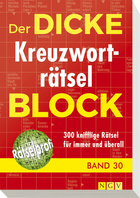 Cover des Buches „Der dicke Kreuzworträtsel-Block - Band 30“