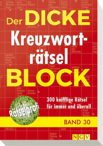 Der dicke Kreuzworträtsel-Block - Band 30 Cover des Buches „Der dicke Kreuzworträtsel-Block - Band 30“