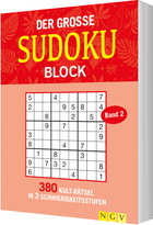 Cover des Buches „Der große Sudokublock - Band 2“