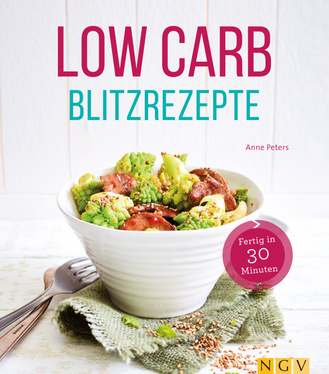 Low Carb Blitzrezepte Cover des Buches „Low Carb Blitzrezepte“