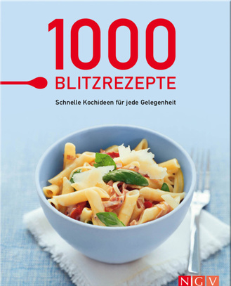 Cover des Buches „1000 Blitzrezepte“