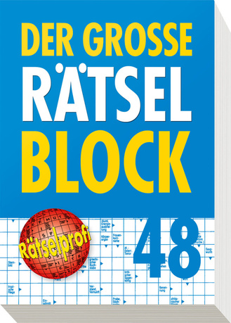 Cover des Buches „Der große Rätselblock 48“