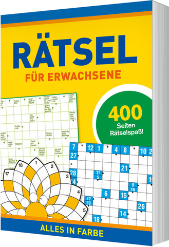 Rätsel für Erwachsene: Cover des Buches „Rätsel für Erwachsene:“