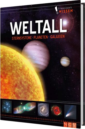 Cover des Buches „Erlebniswelt Wissen Weltall“