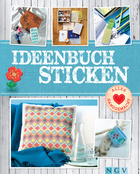 Cover des Buches „Ideenbuch Sticken - Mit Stickmustern zum Download“