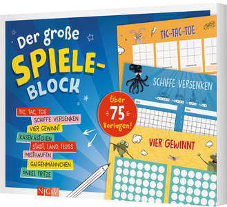 Der große Spiele-Block Cover des Buches „Der große Spiele-Block“