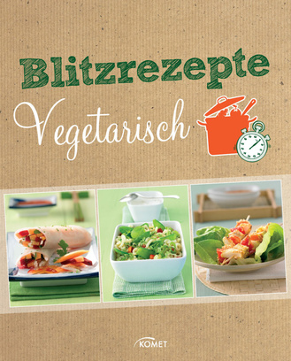 Cover des Buches „Blitzrezepte vegetarisch“