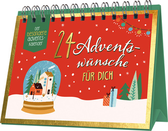 Cover des Buches „24 Adventswünsche für dich“