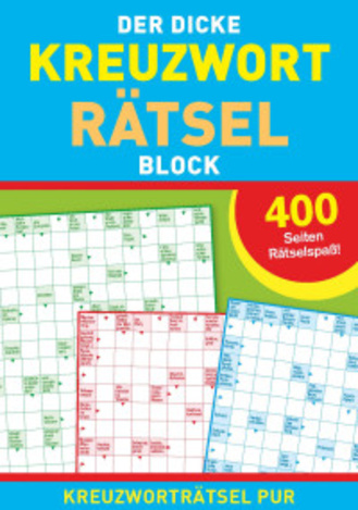 Der dicke Kreuzworträtselblock Cover des Buches „Der dicke Kreuzworträtselblock“