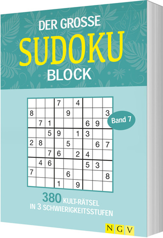Der große Sudoku-Block Band 7 Cover des Buches „Der große Sudoku-Block Band 7“