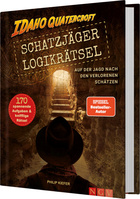 Cover des Buches „Schatzjäger Logikrätsel - Idaho Quatercroft“