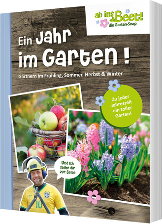 Ein Jahr im Garten. Cover des Buches „Ein Jahr im Garten.“