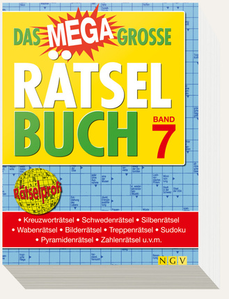 Das megagroße Rätselbuch – Band 7 Cover des Buches „Das megagroße Rätselbuch – Band 7“