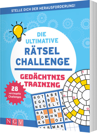 Cover des Buches „Die ultimative Rätsel-Challenge Gedächtnistraining“