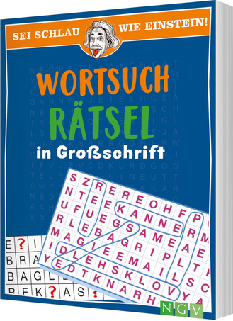 Wortsuchrätsel in Großschrift Cover des Buches „Wortsuchrätsel in Großschrift“