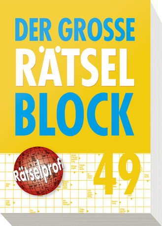 Der große Rätselblock 49 Cover des Buches „Der große Rätselblock 49“