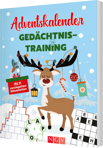 Cover des Buches „Adventskalender Gedächtnistraining“