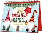 Cover des Buches „24 Wichtel-Rätsel Advents-Rätselspaß mit den Wichteln“
