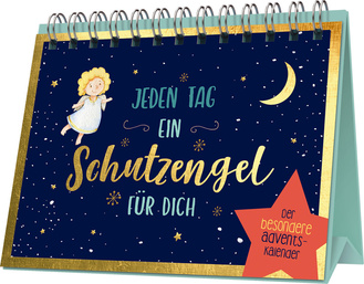 Jeden Tag ein Schutzengel für dich Adventskalender mit Aufsteller Cover des Buches „Jeden Tag ein Schutzengel für dich Adventskalender mit Aufsteller“