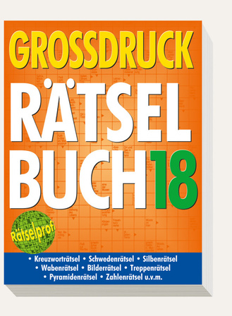Großdruck-Rätselbuch 18 Cover des Buches „Großdruck-Rätselbuch 18“
