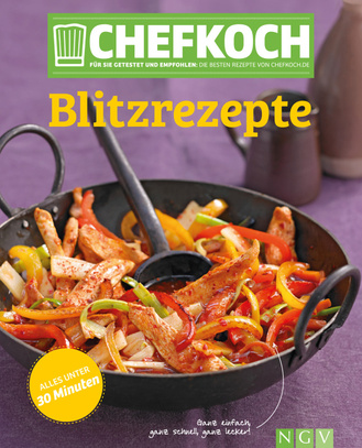 CHEFKOCH Blitzrezepte Cover des Buches „CHEFKOCH Blitzrezepte“