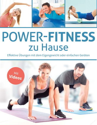 Power-Fitness zu Hause Cover des Buches „Power-Fitness zu Hause“