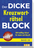 Cover des Buches „Der dicke Kreuzworträtsel-Block - Band 28“